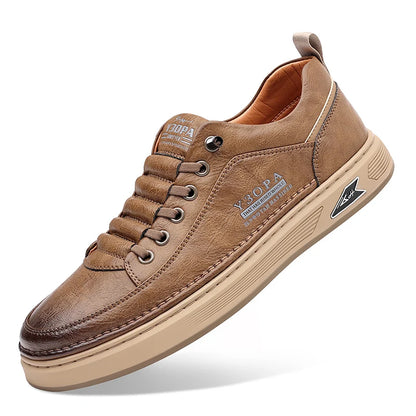 Zapato de manejo de la marca de la marca de lujo zapatos para hombres nuevos zapatos de moda de cuero livianos 2024 hombres clásicos zapatos casuales