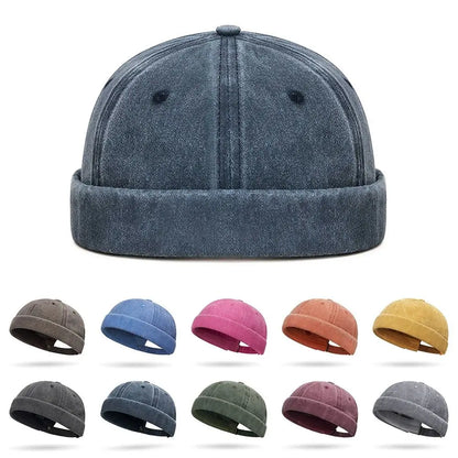 Mode Hip Hop Beanie Street Hat Men Skullcap Dames Spring randloze baggy melon cap manchet Docker Fisherman Beanies hoeden