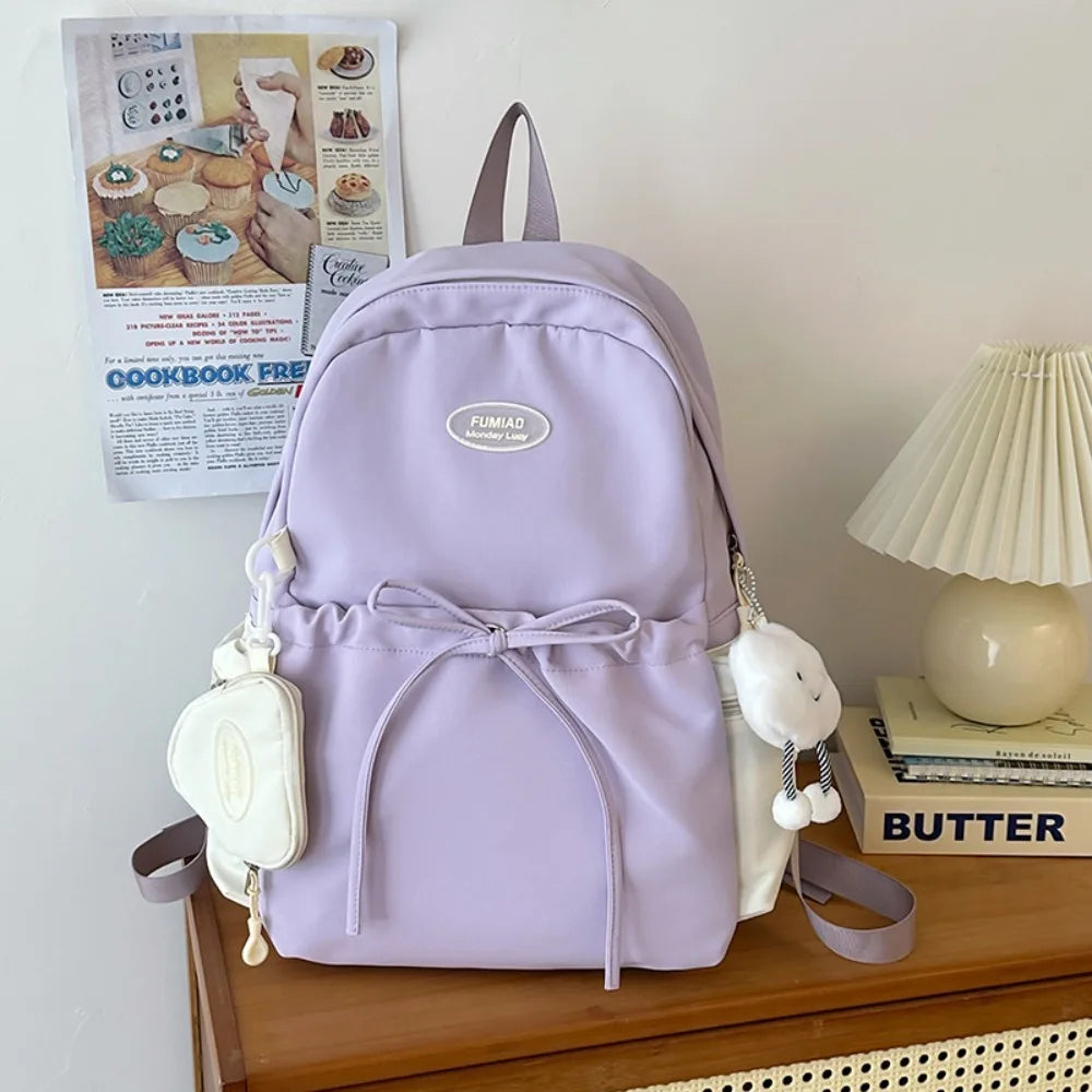 Waterproof Children's School Backpack Large Capacity Nylon Students Schoolbag Lightweight Tote School Bag Boys Girls