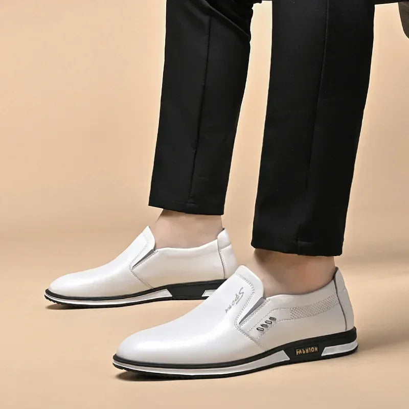 2024Leather Pantofi pentru bărbați designeri mocane de înaltă calitate pentru adulți de înaltă calitate pentru adulți bărbați pantofi de conducere încălțăminte pentru bărbați încălțăminte formală pentru bărbați