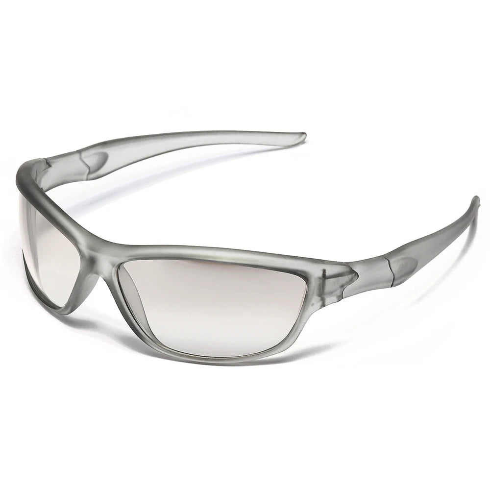 Gafas de sol de plata para hombres Ciclismo de sol al aire libre Sport Sun Gases Mujeres Vintage Vintage Handy Punk Goggle Eyewear 2000S Estética