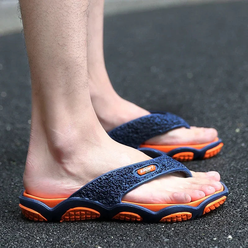 Nýir tískufarar inniskór léttir sandalar sumar frjálslegur flip flops