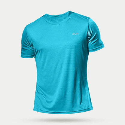 Juoksevat paidat jalkapallopaitot miesten Jersey Sportswear Mens-lenkkeily-t-paidat nopea kuiva puristusurheilu t-paita kuntosali