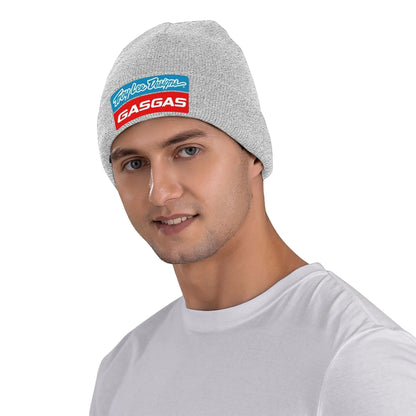 Gasgas 
 Strikkede hatbønner høst vinterhatter varme unisex casual cap menn kvinner gaver,