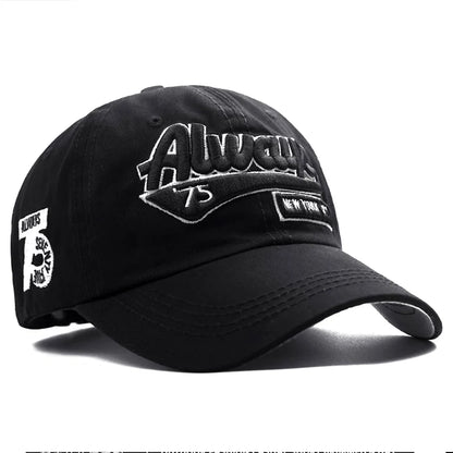 2023 Nuovo cappellino da baseball di cotone all'aperto per donne Fashion Casual Retro Retro's Cap maschi