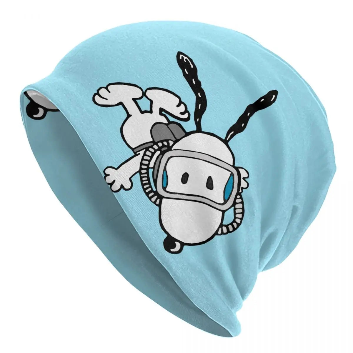 Custom The Peanuts Bonnet Hats Street Knitted Hat For Women Men Winter Warm S-Snoopys Skullies Beanies Caps