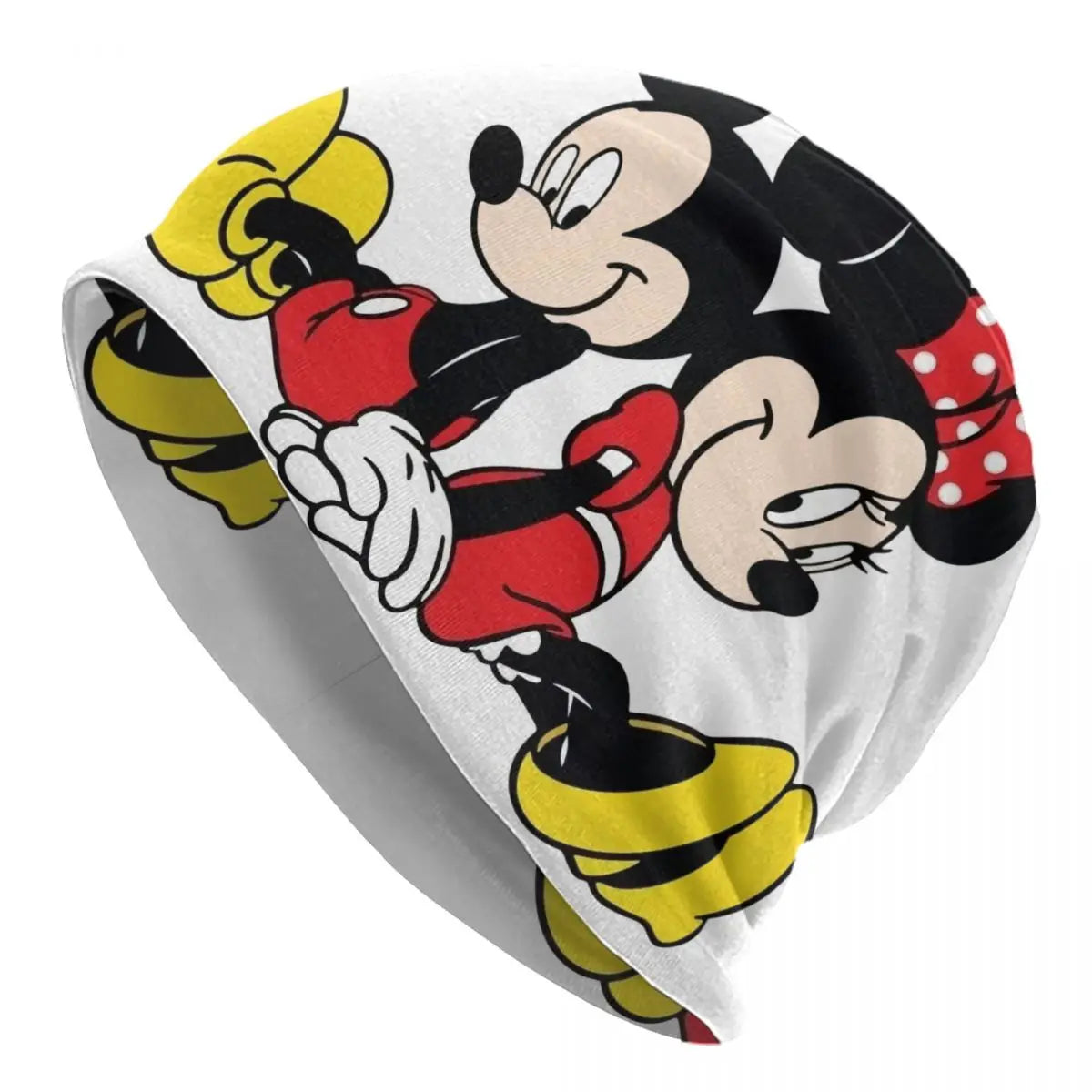 Disney Mickey Mouse Minnie Skullies Beanies Caps For Men Women Unisex Street Winter Warm Knitting Hat Adult Bonnet Hats