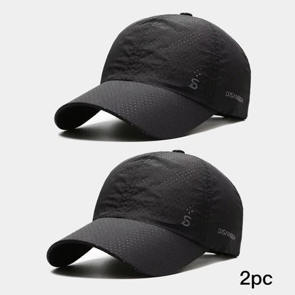 Original design løpende hette tynn rask tørkende pustende and tunge utendørs menns sol sommerfiske avisor baseball cap