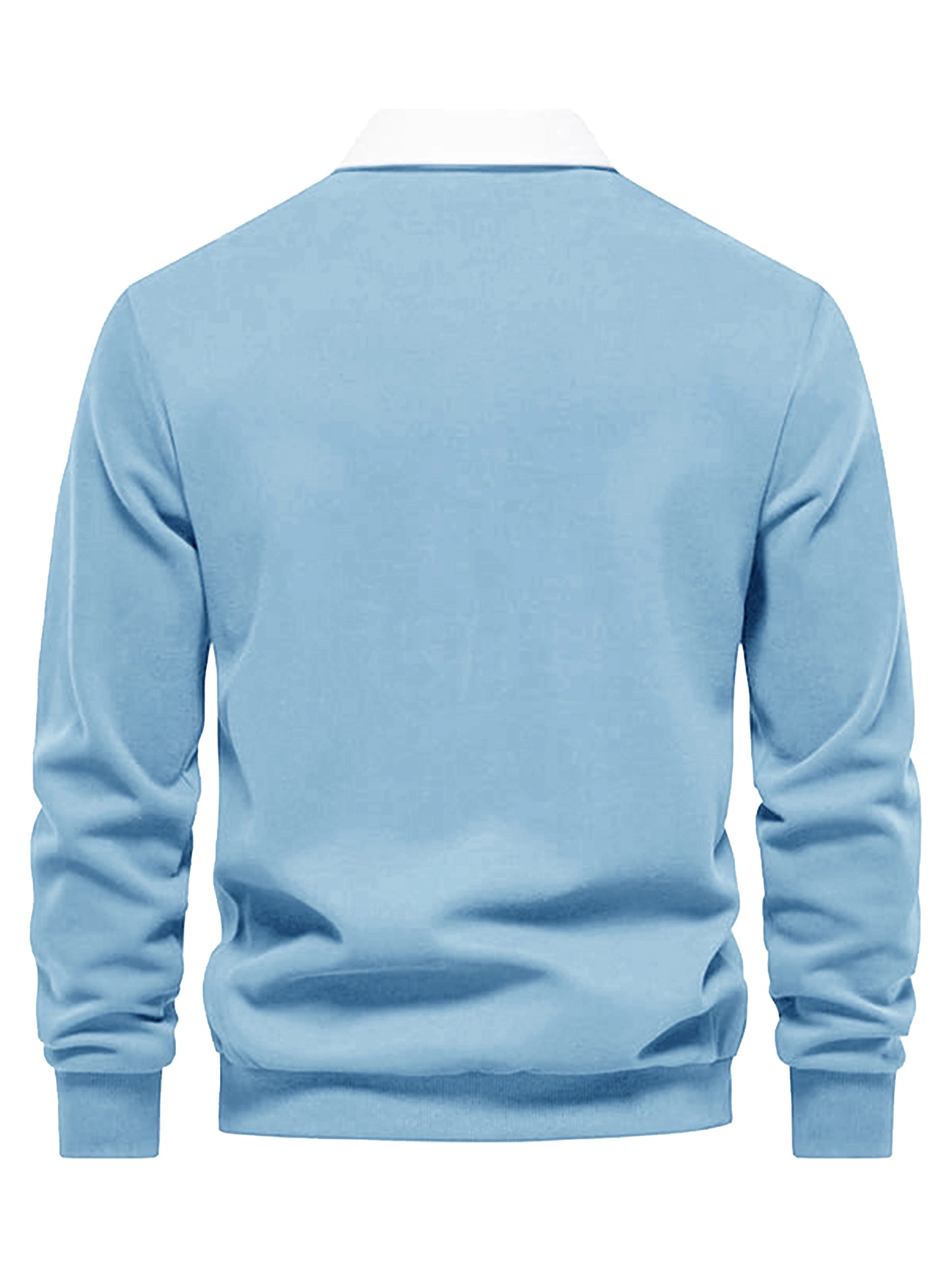 Vor- og haust tískuflapp karla, pullover, solid litur hnappur karla fatnaður, úti sweatshirt karla