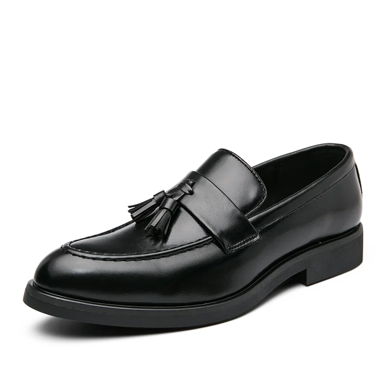 Dusk loafer sko menn sklir på kjøring moccasins herre komfortable skinnsko for menn spiss tå mann casual sko zapatos