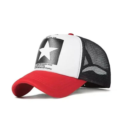 Fashion Spring Baseball Cap Snapback Mesh Hats Hip Hop Caps Cool Men Caps Kvinne utendørs casual Sun Hat