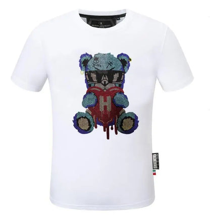 Dizajner muških marki majica Rhinestone majica punk odjeća Dropshipping Hip Hop 2024