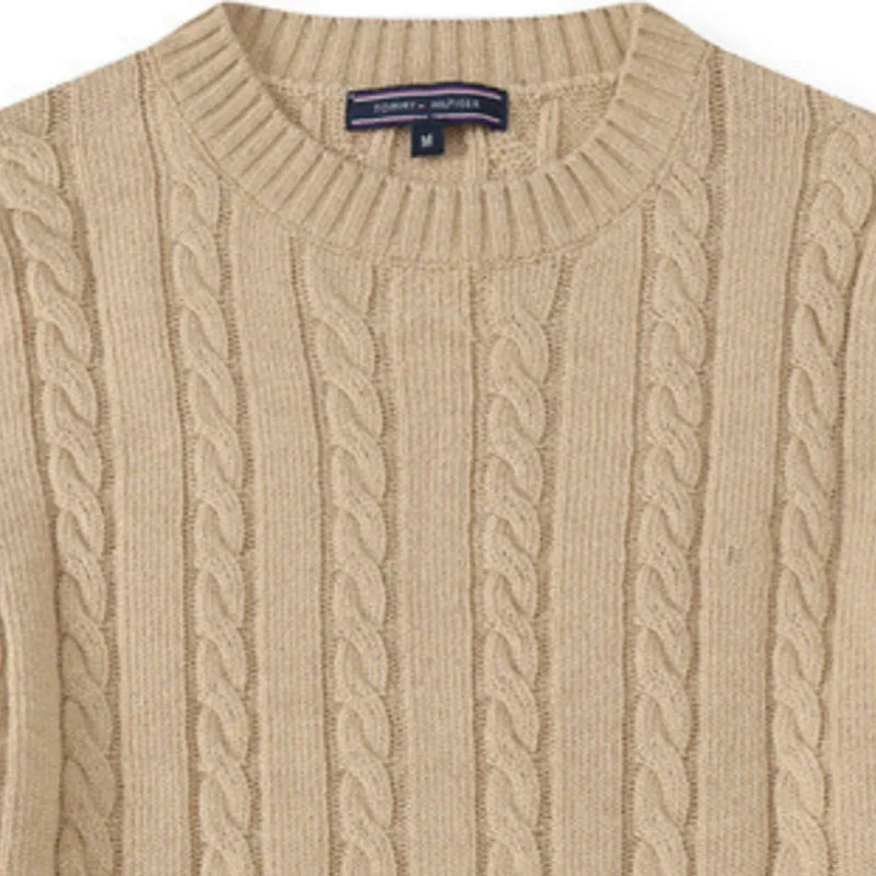 Runde Nackenpullover modische Jacke Top Stricker Sweater lässig Pullover Männer Kleidung 2025 Herbst/Winter Sport Jugend 6 Stil