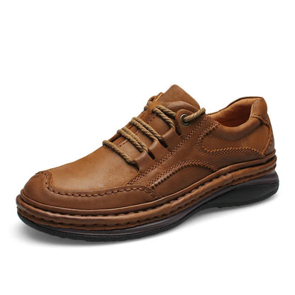 Menn ekte skinnsko forretningsformelle sko 100% koselige puste sneaker fjelltursko 2019 nye skinns joggesko