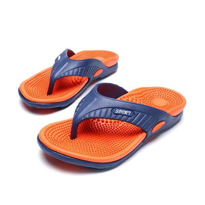 YZL Męskie klapki masaż granulki mężczyzn Kapcie wygodne sandały plażowe mężczyzn Sandałów Casual Buty Dom Flip Flip Buty łazienkowe