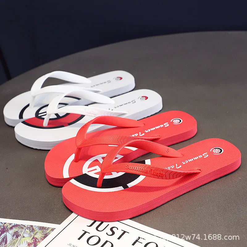 Les tongs antidérapants masculins couples de plage à la mode de plage de plage unisexes de la plage de plage de plage