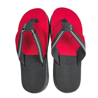[Lang Yun] Summer Man Flips Flops Brepwant confortable Chaussures de plage confortables Slippées de maison pour hommes