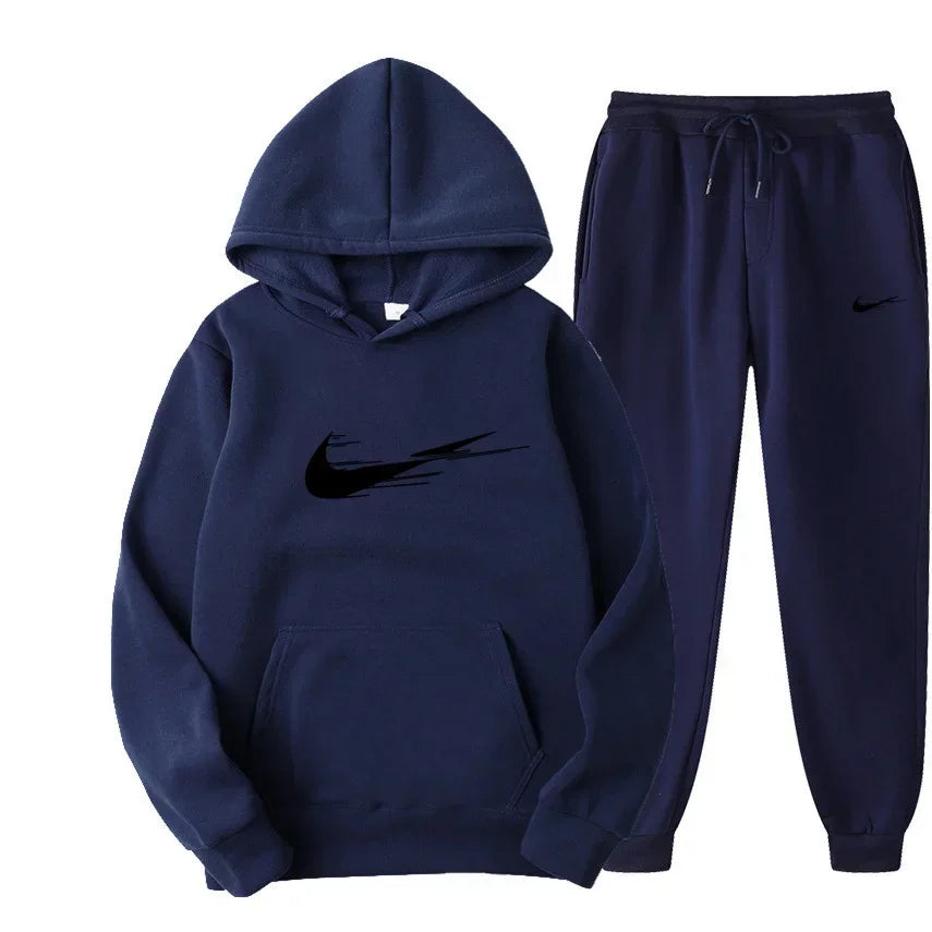 2025 Nieuwe heren- en damesmode vrije tijd sportkleding buiten fitness jogging hoodie set sport luxe hoodie+broek set kleding