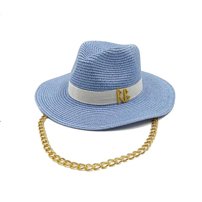Lafite 2023 Ljetni šešir Ženska ljetna plaža Zaštita od sunca Straw Hat Men's English Jazz Hat Veleprodaja
