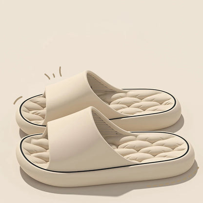 Super Light Softs Slippers Simple Fashion Tlides Eva Elastic Chaussures Colorful Sneakers in Door Bathroom Flip Flops