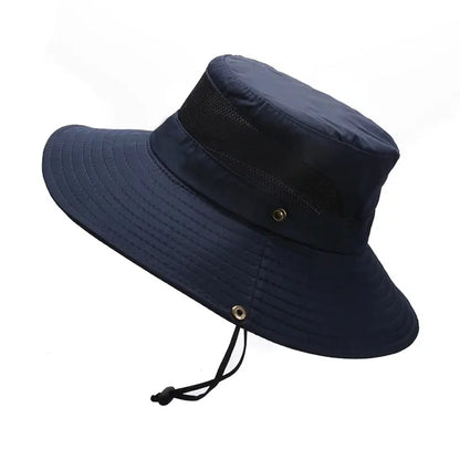 Xinbaoguan 100% polyester 9201 Uusi kesä hengittävä kalastaja hattu ulkona vuorikiipeilyä iso eaf aurinkovarjo hattu benni hattu