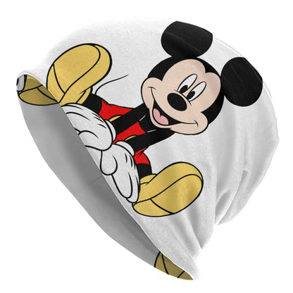 Disney Mickey Mouse Minnie Skullies Beanies Caps For Men Women Unisex Street Winter Warm Knitting Hat Adult Bonnet Hats
