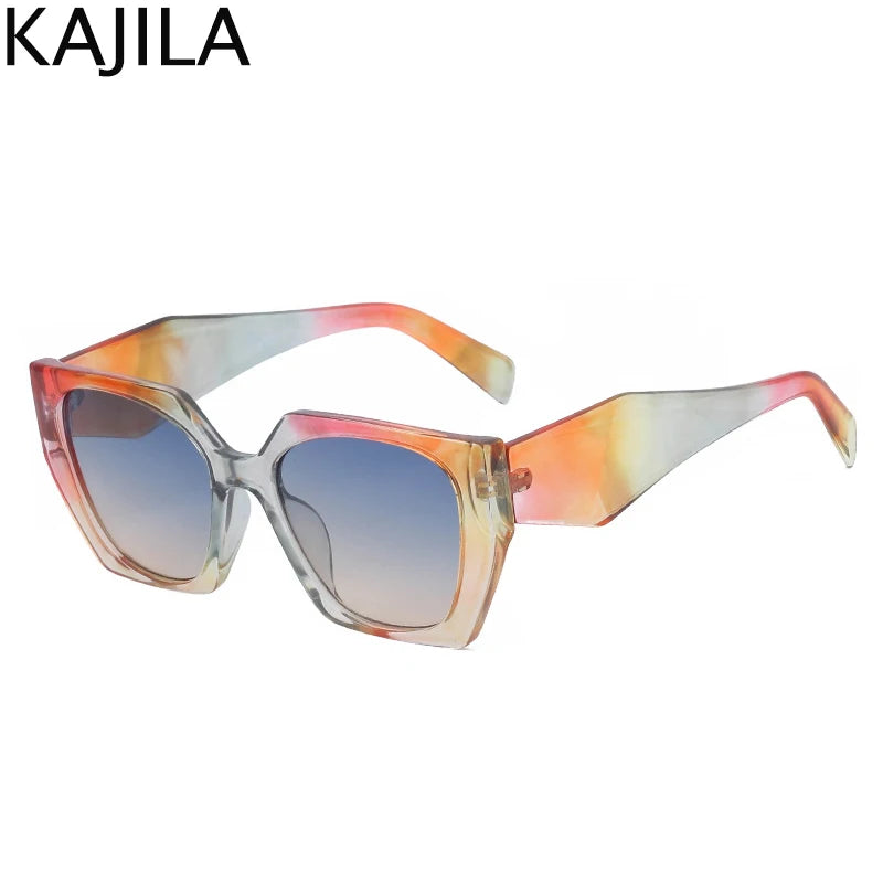 Fashion Cat Eye solbriller Kvinder 2025 Luksusmærke Design Vintage Square Punk Sun Glasses For Ladies Shades Retro Eyewear UV400