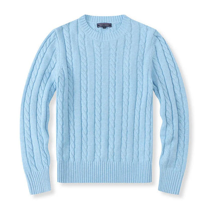 Runde Nackenpullover modische Jacke Top Stricker Sweater lässig Pullover Männer Kleidung 2025 Herbst/Winter Sport Jugend 6 Stil