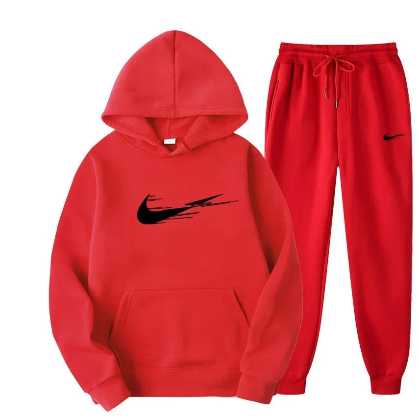 2025 Nieuwe heren- en damesmode vrije tijd sportkleding buiten fitness jogging hoodie set sport luxe hoodie+broek set kleding
