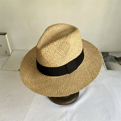 Lafite 2023 Ljetni šešir Ženska ljetna plaža Zaštita od sunca Straw Hat Men's English Jazz Hat Veleprodaja