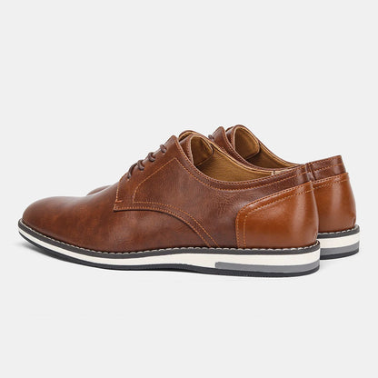 Cuero flofer hombres moda cómoda 2024 marcas casuales zapatos hombres