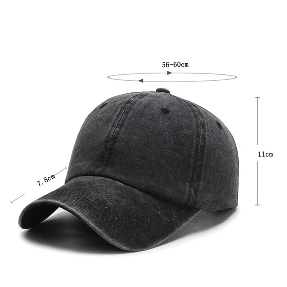 Modne solidne bejzbolske kape za muškarce kapice Street odjeće Ženski šešir Snapback casual cap Capquette tata hat hip hop cap