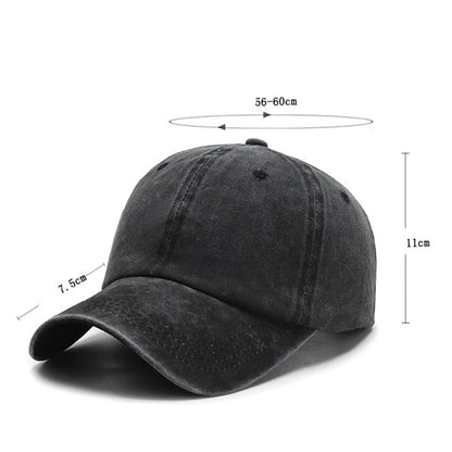 Modne solidne bejzbolske kape za muškarce kapice Street odjeće Ženski šešir Snapback casual cap Capquette tata hat hip hop cap