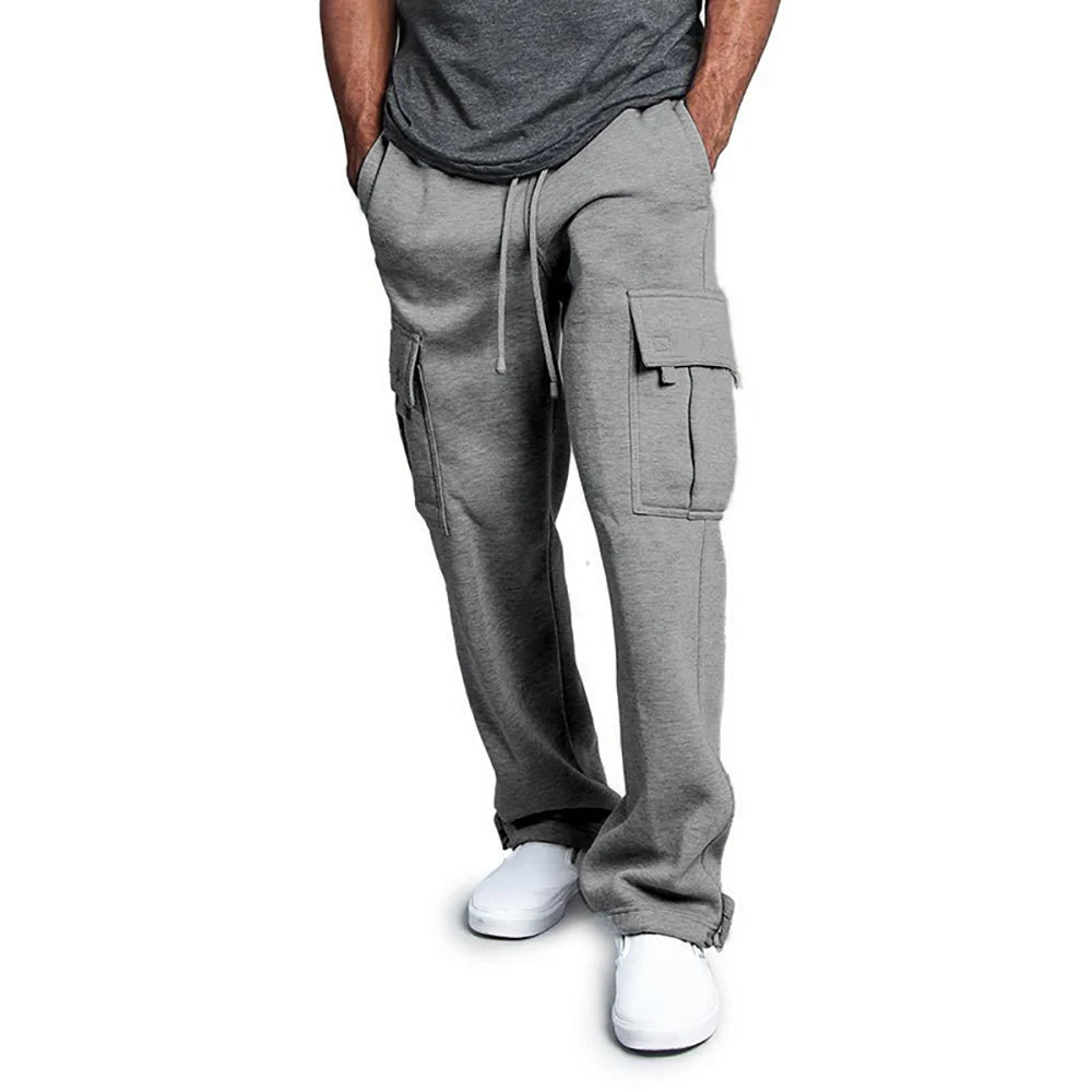 Herren-Jogginghosen Gerade fit Jogger für Sport und Streetwear Lose übergroß