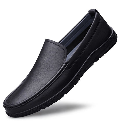 Wysokiej jakości wygodne nowa nowa warstwa na strzępy Business Casual skórzane buty modne mężczyźni oddychający miękki boks