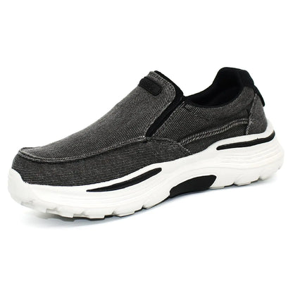 Mænds afslappede sko lærred åndbart loafers mænd 2024 ny mandlig komfortabel udendørs vandresko klassiske loafers mænd sneakers