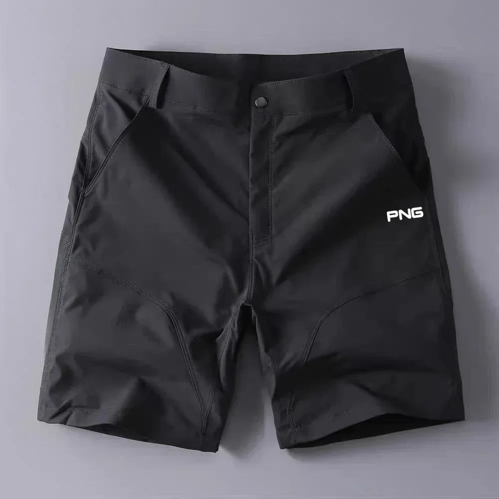 Men's Golf Clothing Summer Quick-drying Five-inch Pants Men's Thin Outerwear Ice Silk Breathable Casual Luxury Brand Golf Pants