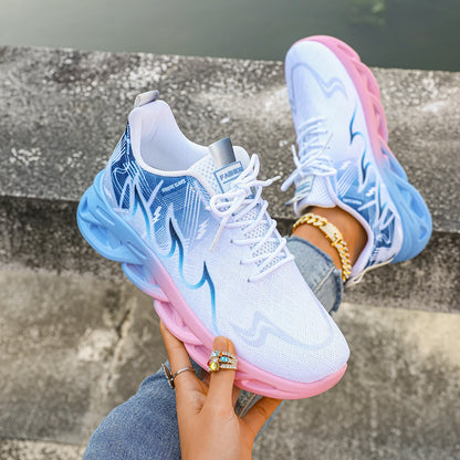 Femmes Casual Sports Chaussures Baskets légers respirants Antaliments antidérapants