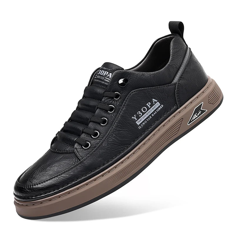 Zapato de manejo de la marca de la marca de lujo zapatos para hombres nuevos zapatos de moda de cuero livianos 2024 hombres clásicos zapatos casuales