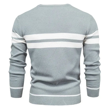 Bordado lonsdale masculino chicos suéter de invierno espesas espesas calientes calientes o cuello o cuello de o-cuello básico slim sweaters cómodos cómodos
