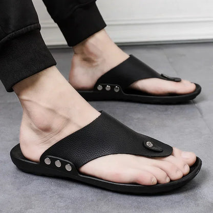 yrzl flip flop men summer slippers slippers شاطئ صندل مريح أحذية عارضة أزياء أسود غير انزلاق أحذية الحمام رجال شرائح الشرائح