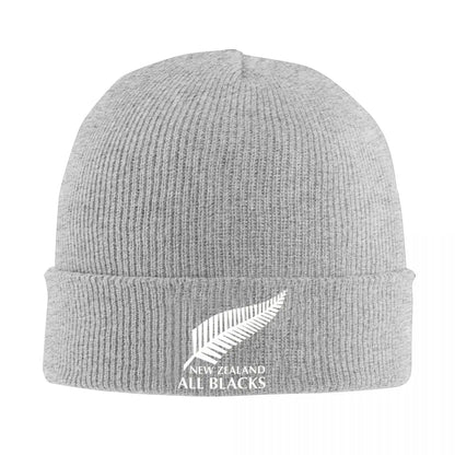 All Blacks Rugby Hat Autumn Winter Beanie Warm Caps Men Women Skullcap