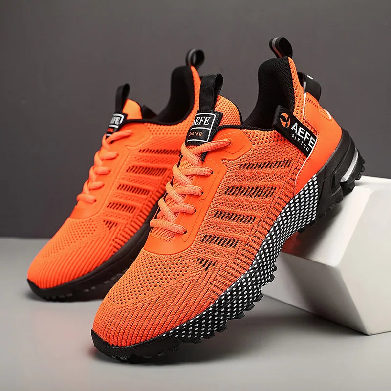Nouveau 2024 hommes Chaussures de course respirantes chaussures de sport extérieur baskets légères pour hommes confortables chaussures d'entraînement athlétiques