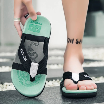 2025 الصيف Flip Flops Men Men Sandals Anti-slip trevable men men beach slippers slippers ourdoor ourdive big 45