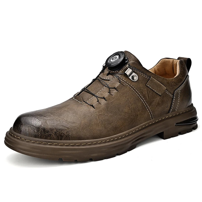 Spring Men skórzane buty luksusowe marka miękkie trampki oddychające mokasyny męskie buty do jazdy samochodem biznesem Oxfords