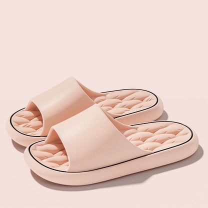 Super Light Softs Slippers Simple Fashion Tlides Eva Elastic Chaussures Colorful Sneakers in Door Bathroom Flip Flops