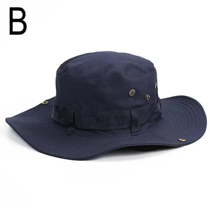 Sunshade Cowboy Bucket Hat Fishing Sun Cap Summer Ultralight Sunscreen for Outdoors Work Camping Hiking Climbing UV Protection