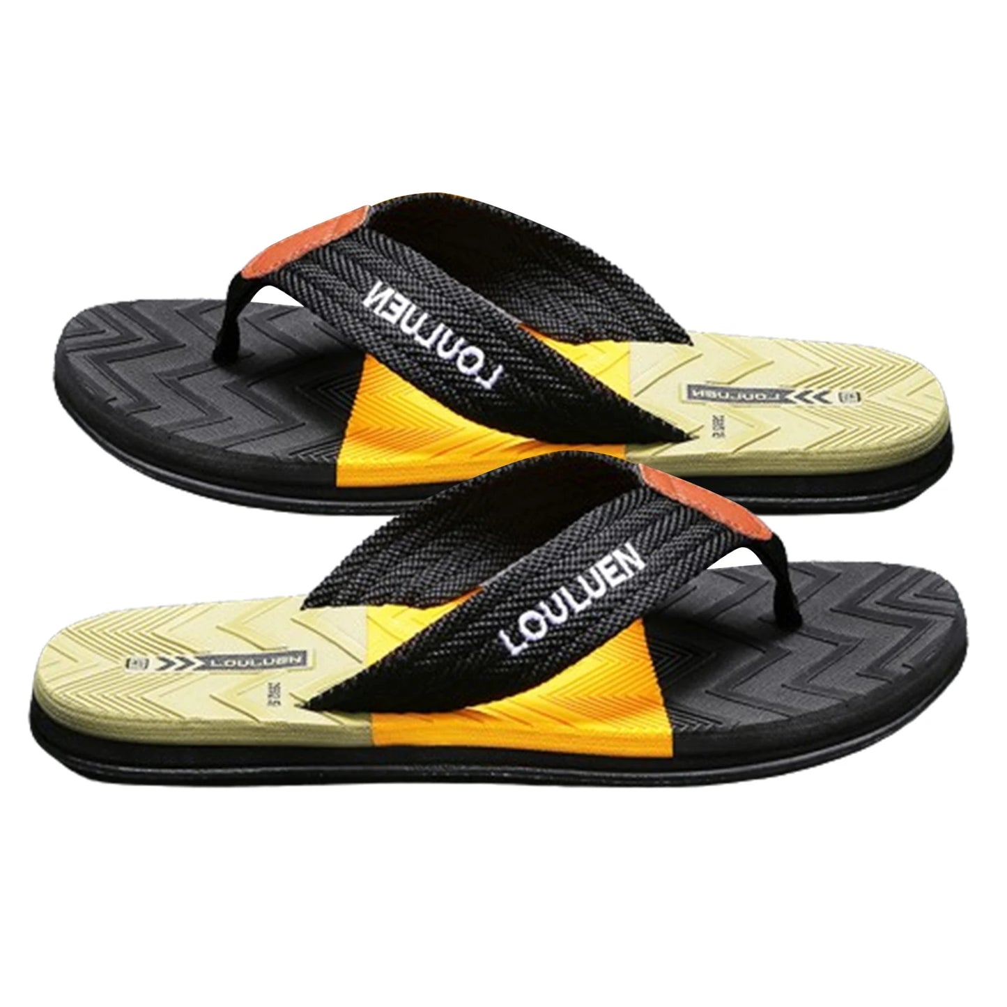 2024 Nýr tískumaður flip flops úti sumarströnd inniskór fyrir karla frjálslegur flip flops ekki miði skór inniskór karl