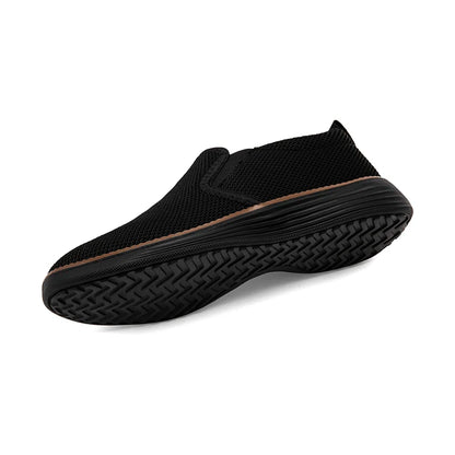 Breathable Men's Canvas Shoes Comfortable Casual Sneakers Slip on and Soft Sole Outdoor Walking Vulcanized Shoe Plus Size 39-46