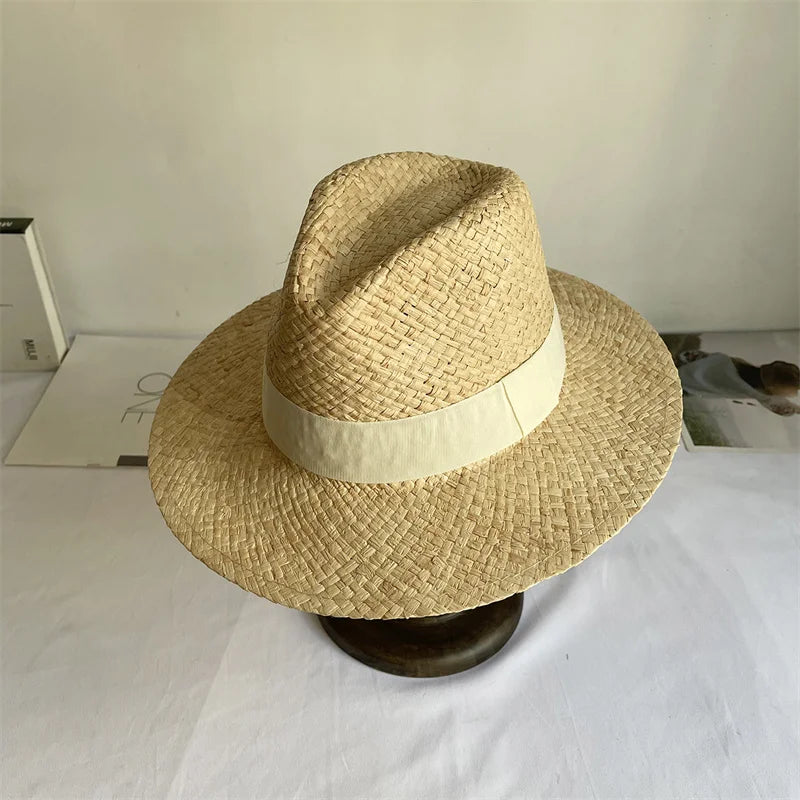 Lafite 2023 Ljetni šešir Ženska ljetna plaža Zaštita od sunca Straw Hat Men's English Jazz Hat Veleprodaja